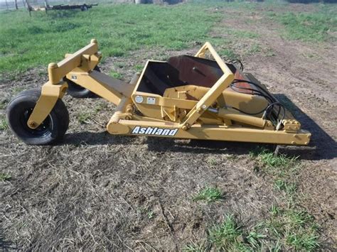 dirt pan for skid steer|Used Ashland Scrapers for Sale .